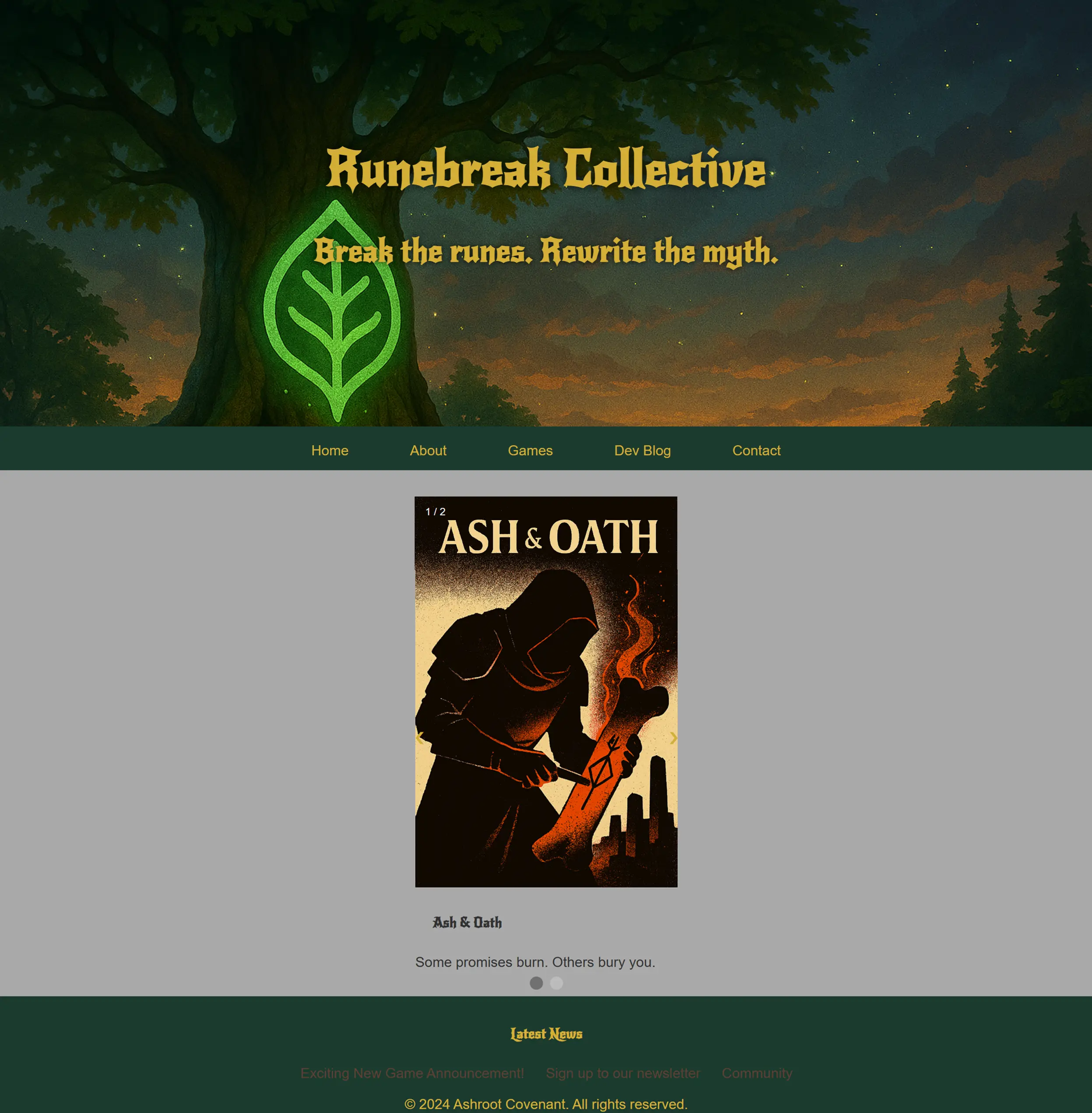 Mythroot games